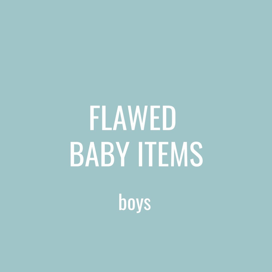 FLAWED BABY ITEMS - BOY